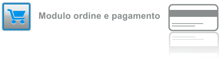 Modulo ordine e pagamento